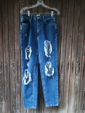 BDG Ladies Distressed Mom Jeans